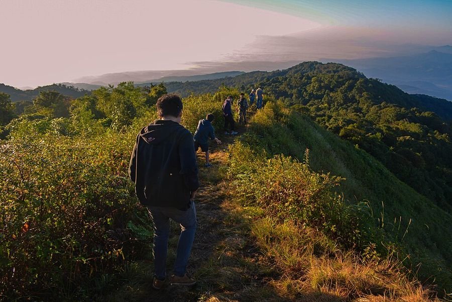 Doi Pha Hom Pok Nationaal Park, Chiang Mai, Thailand