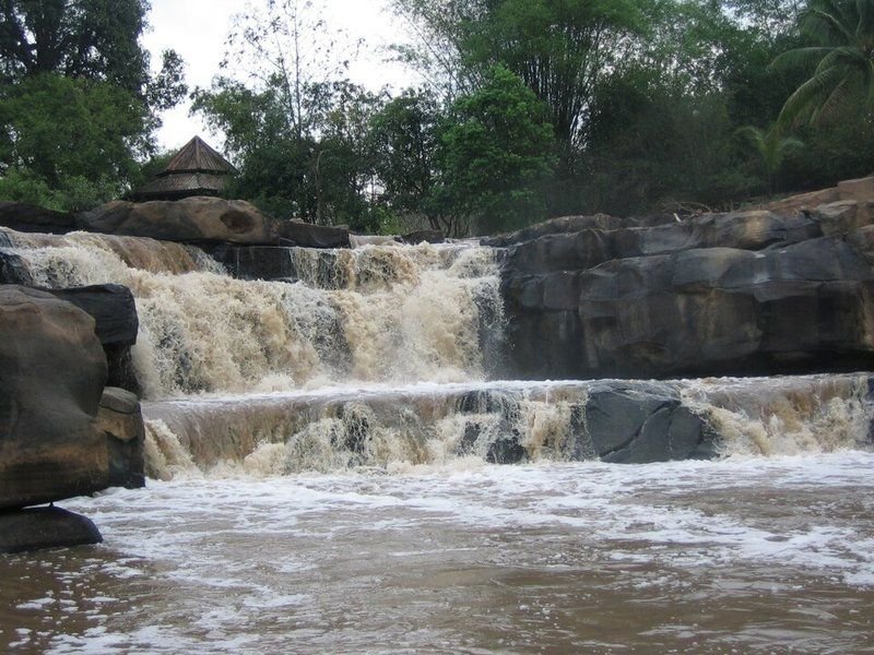Kaeng Song waterval, Phitsanulok, Thailand