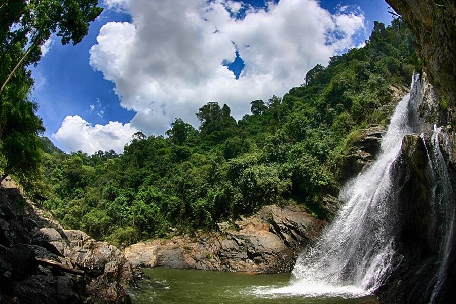 Krung Ching waterval, Nakhon Si Thammarat, Thailand