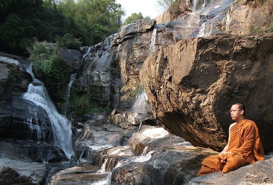 Mae Klang waterval, Chiang Mai, Thailand