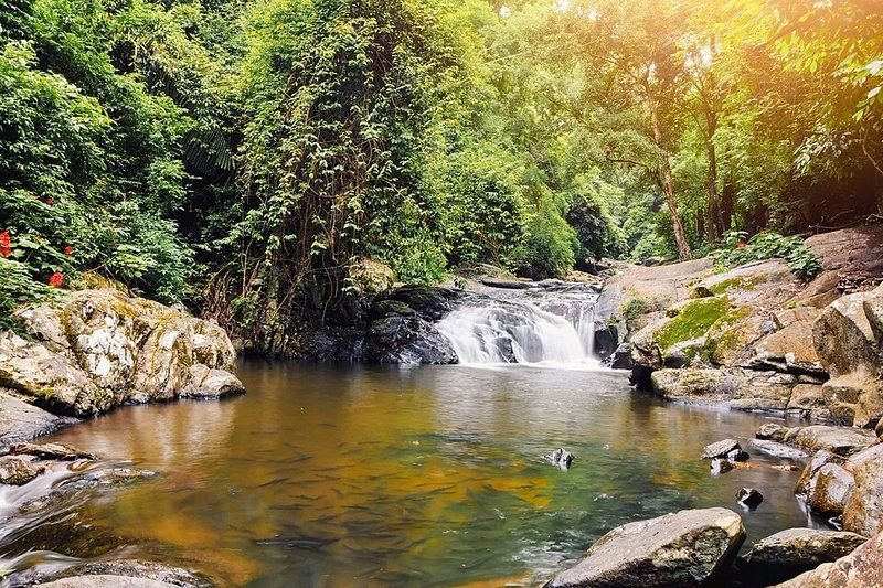 Pala-U waterval, Prachuap Khiri Khan, Thailand