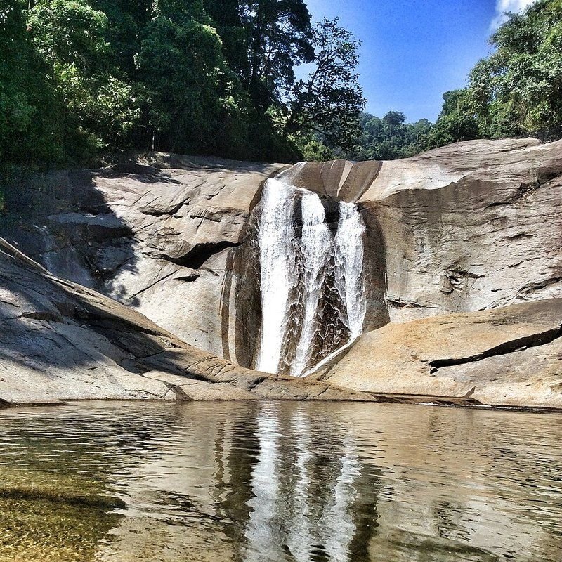 Phrom Lok waterval, Nakhon Si Thammarat, Thailand